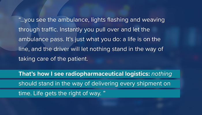radiopharmaceutical logistics